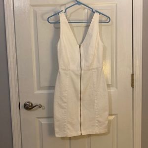 Necessary Objects White Mini Dress